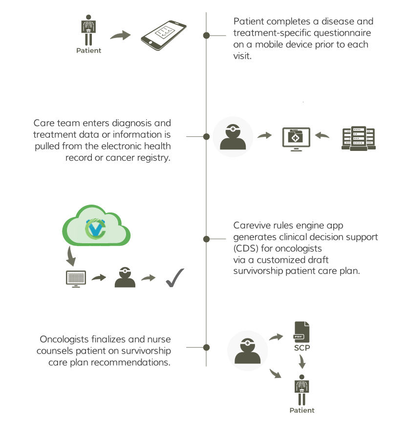 Carevive Survivorship Care Plan - Timeline